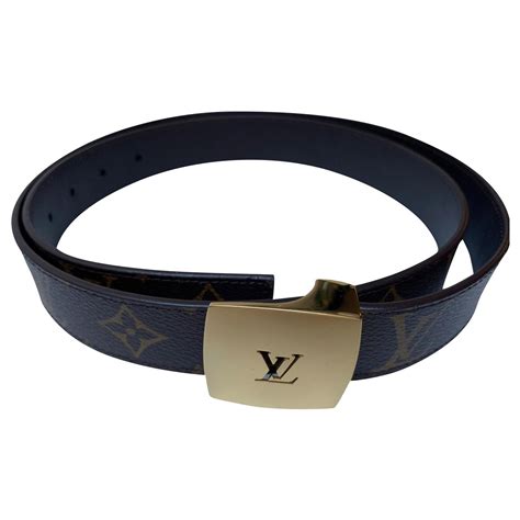 Louis Vuitton snakeskin belt